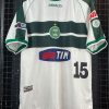 Camisa Coritiba Penalty 2001 Campeonato Brasileiro branca