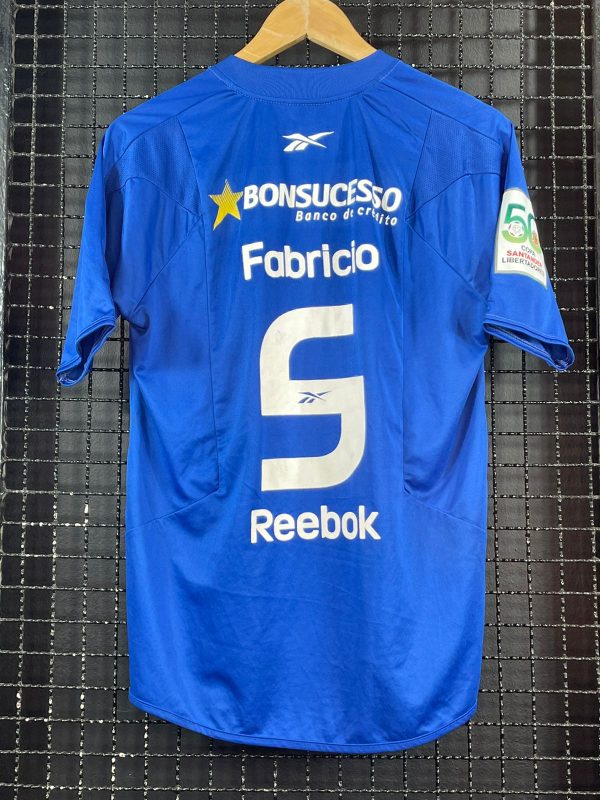 Camisa Cruzeiro Reebok 2009 Libertadores da América Fabrício - Imagem 2