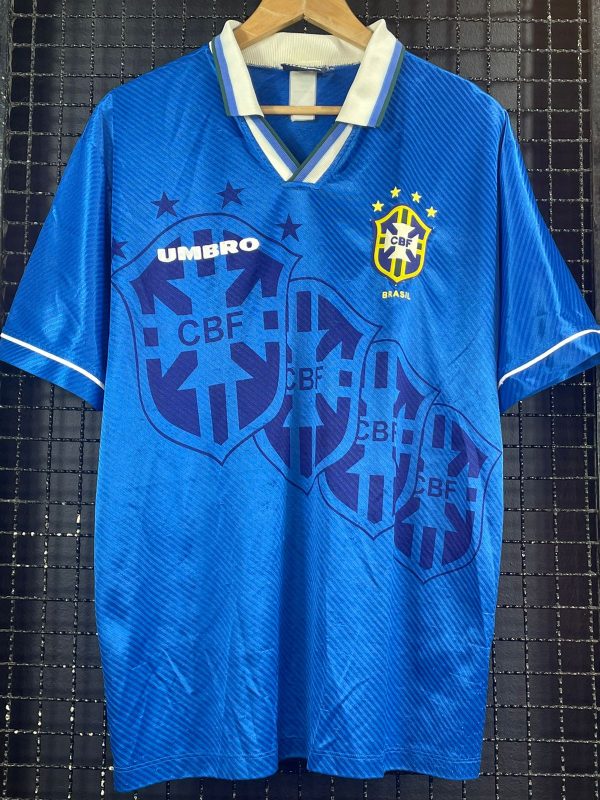 Camisa Brasil Umbro 1994 azul
