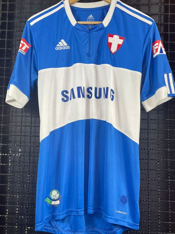 Camisa Palmeiras Adidas 2009 Savóia azul