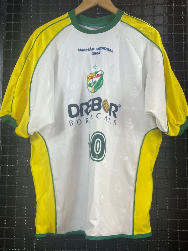 Camisa Cuiabá Vadinho 2004 branca