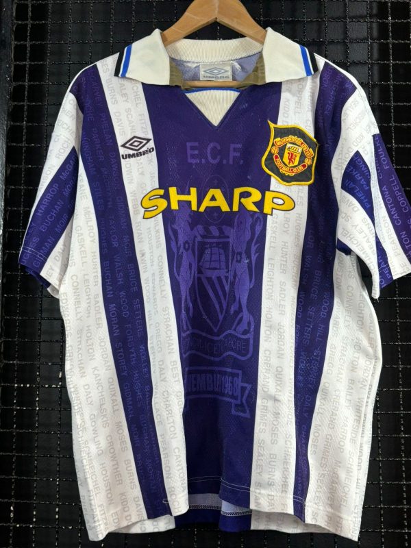 Camisa Manchester United Umbro 1995 terceiro uniforme