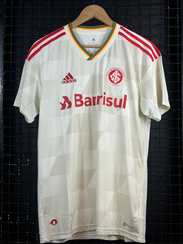 Camisa Internacional Adidas 2022 Branca off-white