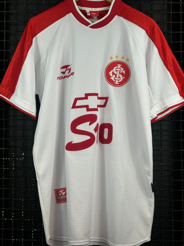 Camisa Internacional Topper 2000 Lúcio branca