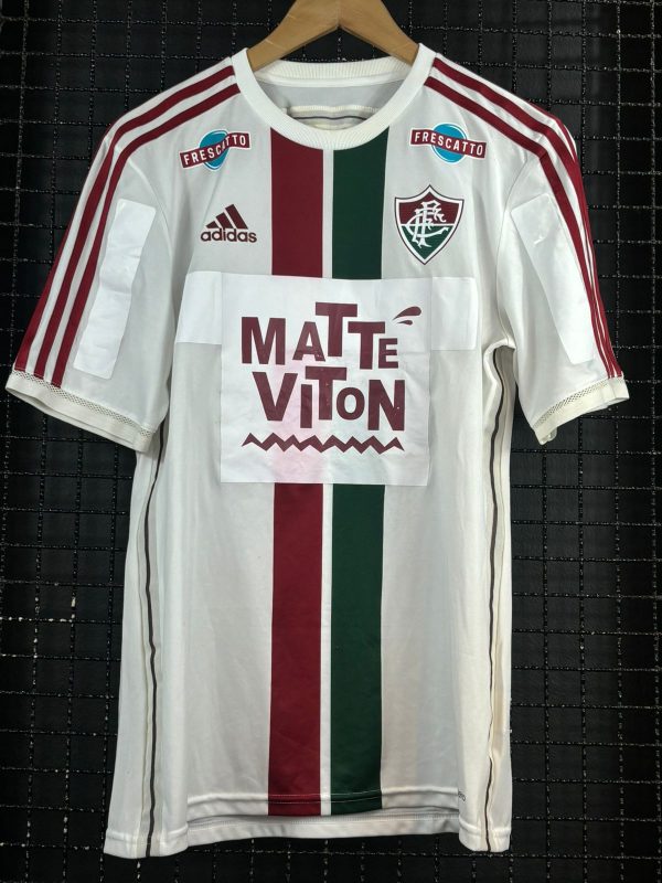 Camisa Fluminense Adidas 2015 Ronaldinho Gaúcho branca