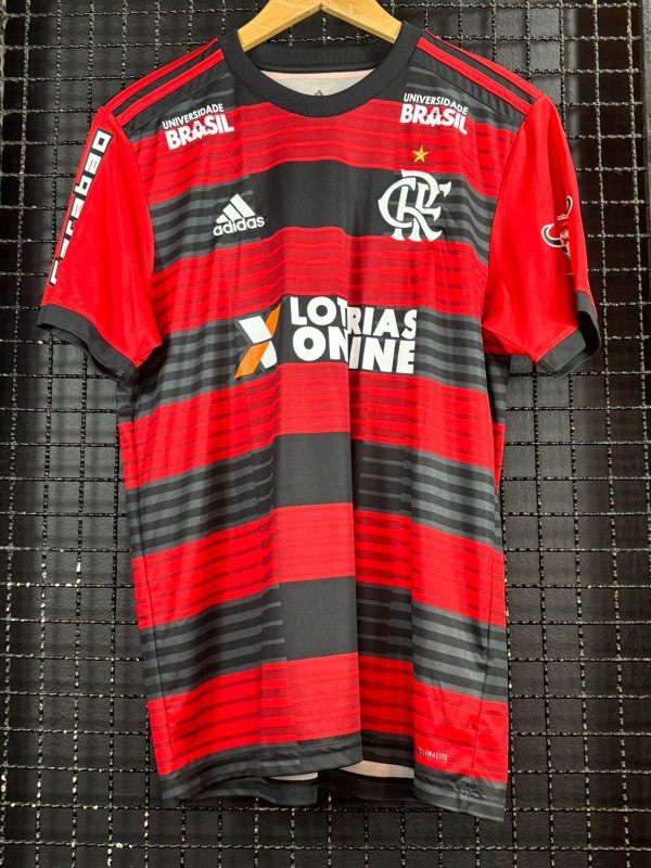 Camisa Flamengo Adidas 2018 Réver rubro-negra Loterias Online