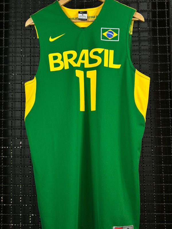 Camisa Seleção Brasileira de Basquete Nike Anderson Varejão