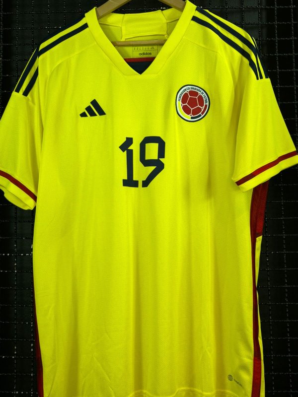 Camisa Colômbia Adidas 2022 Rafael Borré