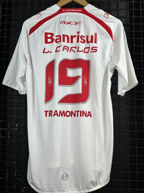 Camisa Internacional Reebok 2008 Luiz Carlos branca - Image 2