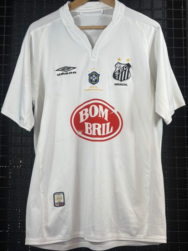 Camisa Santos Umbro 2004 Branca