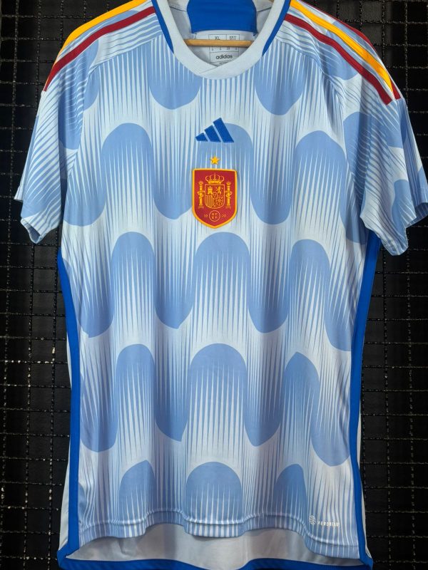 Camisa Espanha Adidas 2022 Azul