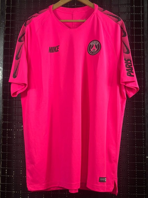 Camisa Paris Saint-Germain Nike 2019 treino rosa