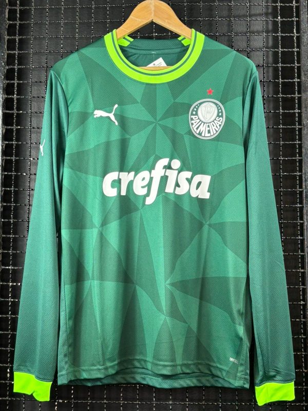 Camisa Palmeiras Puma 2023 mangas longas