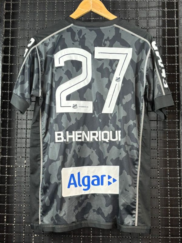 Camisa Santos Kappa 2017 Bruno Henrique - Image 2