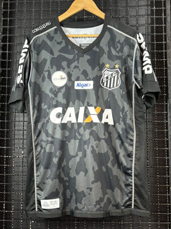 Camisa Santos Kappa 2017 Bruno Henrique