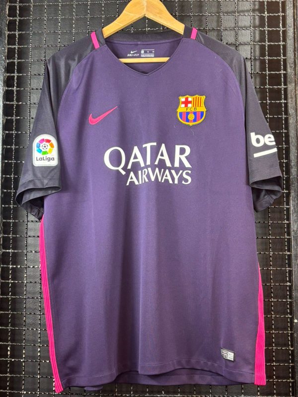 Camisa Barcelona Nike 2016 roxa