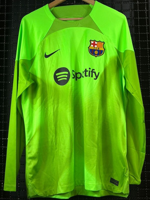 Camisa Barcelona Nike 2022 goleiro mangas longas