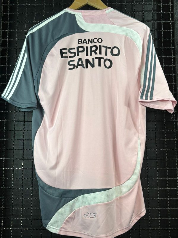 Camisa Benfica Adidas 2007 Teamgeist rosa - Image 2