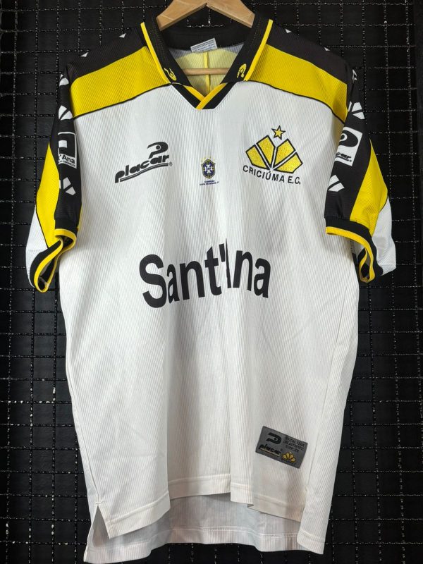 Camisa Criciúma Placar 2000 branca