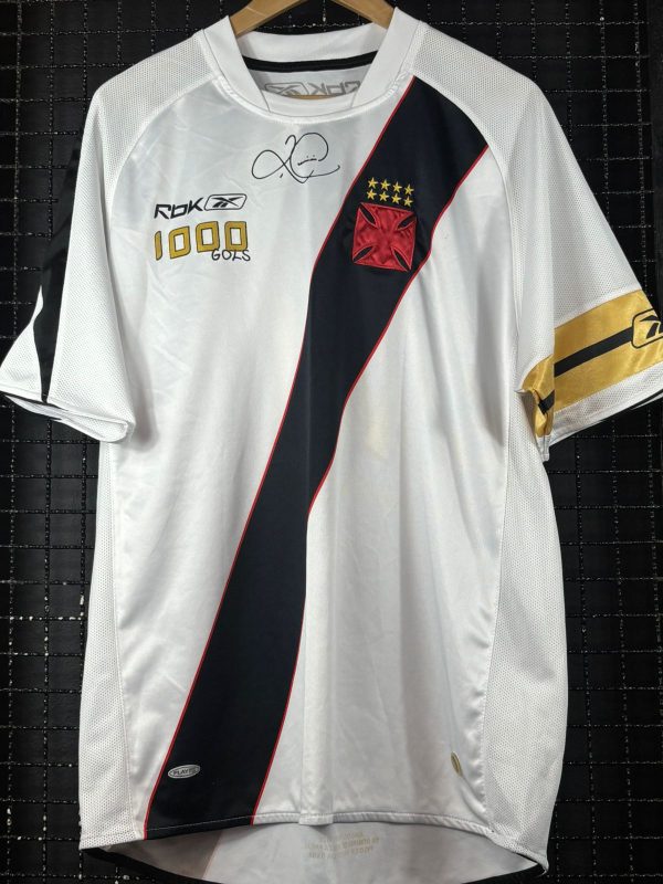 Camisa Vasco da Gama Reebok 2007 Romário 1000 Gols