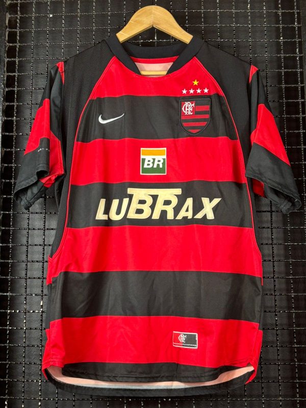 Camisa Flamengo Nike 2002 rubro-negra