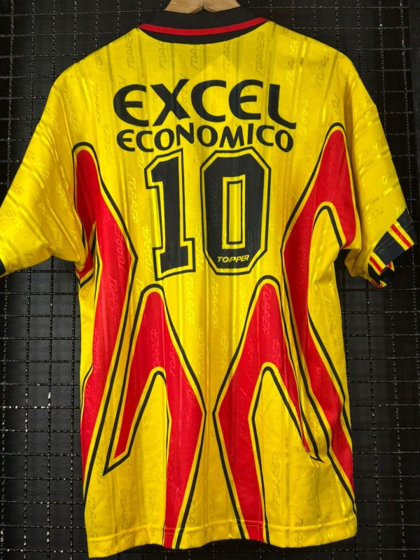 Camisa Vitória Topper 1997 terceiro uniforme amarela - Image 2