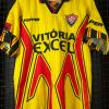 Camisa Vitória Topper 1997 terceiro uniforme amarela