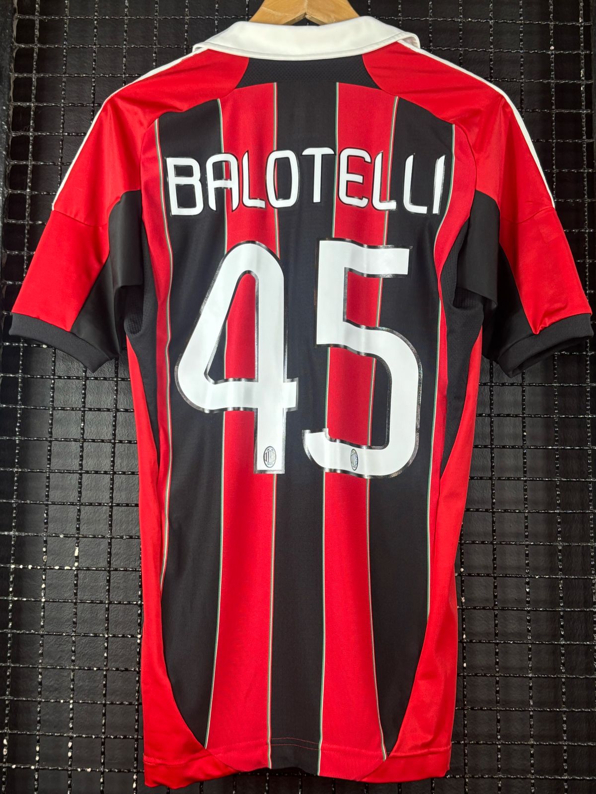Camisa Milan Adidas 2012 Balotelli - Memorias do Esporte