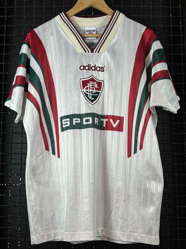 Camisa Fluminense Adidas 1996 Sportv branca