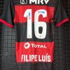 Camisa Flamengo Adidas 2021 Filipe Luis rubro-negra - Image 2