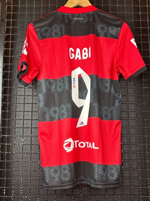 Camisa Flamengo Adidas 2021 Gabriel Barbosa (Gabigol) rubro-negra - Image 2