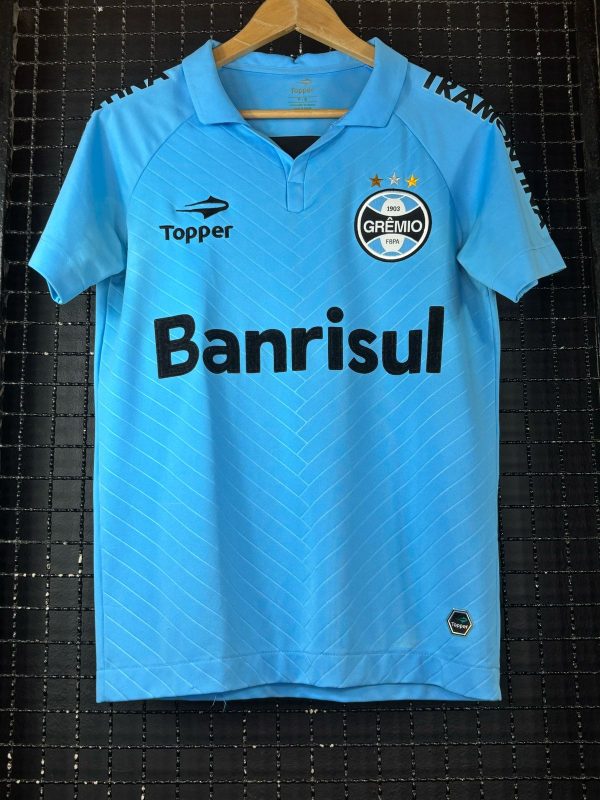 Camisa Grêmio Topper 2012 Alma Celeste Hernan Barcos