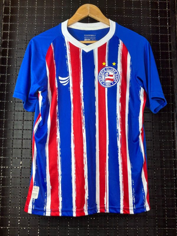 Camisa Bahia Super Bolla 2023 licenciada tricolor