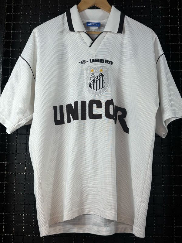 Camisa Santos Umbro 1998 branca