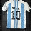 Camisa Argentina Adidas 2022 Messi infantil - Imagem 2