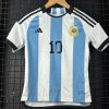 Camisa Argentina Adidas 2022 Messi infantil