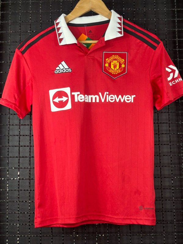 Camisa Manchester United Adidas 2022 infantil