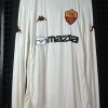 Camisa Roma Kappa 2002 Cafu mangas longas