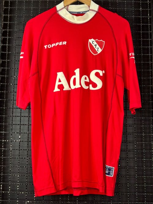 Camisa Independiente Topper 2000 vermelha