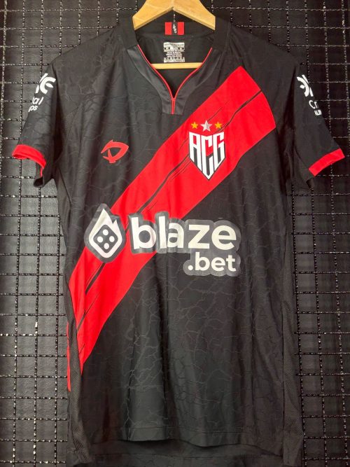 Camisa Atlético Goianiense Dragão Premium 2020 preta