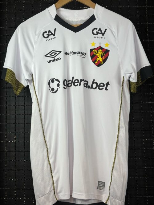 Camisa Sport Umbro 2021 Brasileirão Marquinhos branca