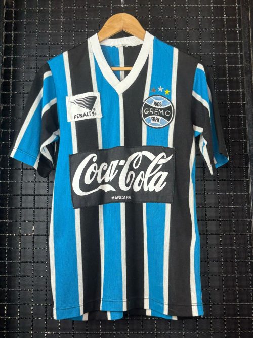 Camisa Grêmio Penalty 1990 tricolor
