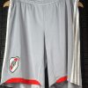 Calção River Plate Adidas cinza