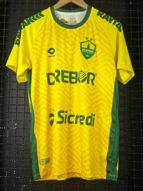 Camisa Cuiabá Dourado 2023 amarela