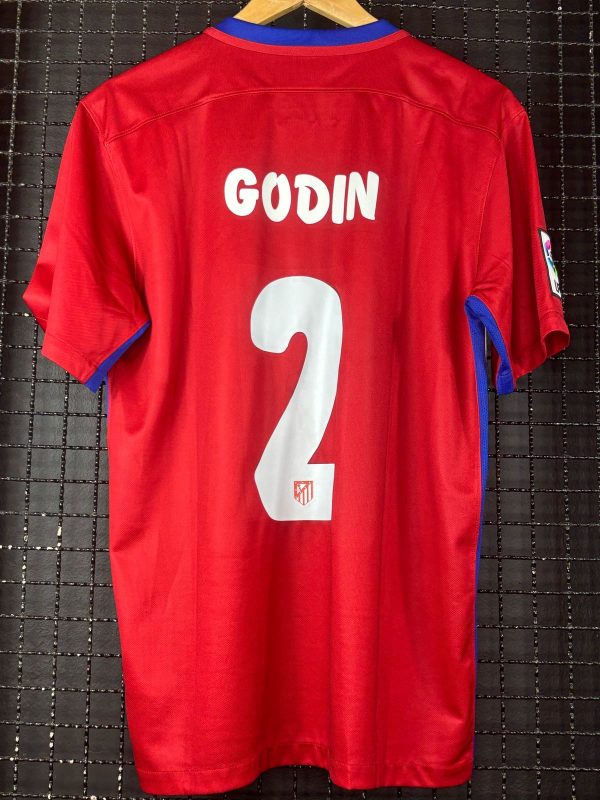 Camisa Atlético de Madrid Nike 2015 Godin - Imagem 2