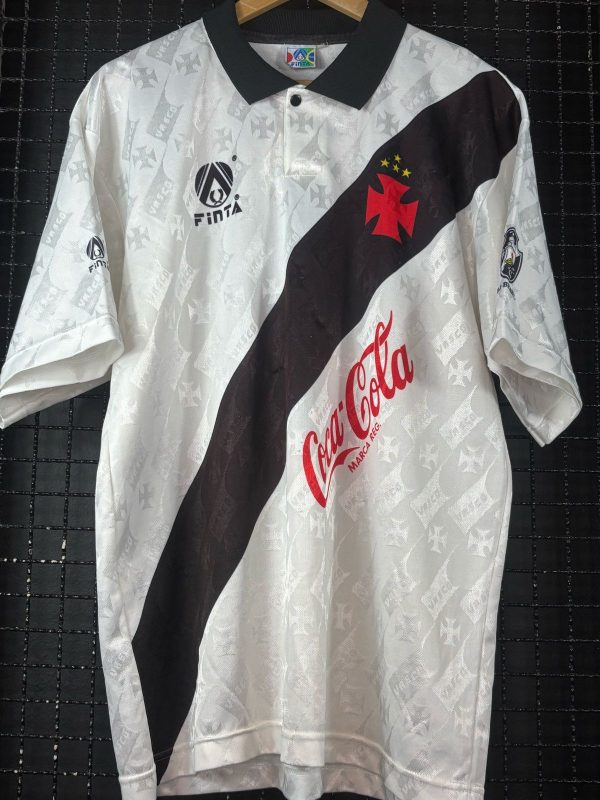 Camisa Vasco Da Gama Finta 1993 branca