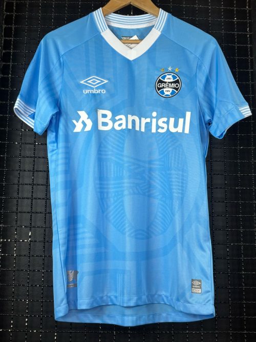 Camisa Grêmio Umbro 2023 Luis Suárez celeste
