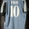 Camisa Real Madrid Adidas 2001 Luis Figo terceiro uniforme - Image 2