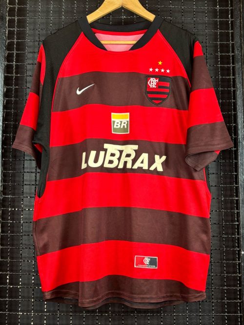 Camisa Flamengo Nike 2002 rubro-negra