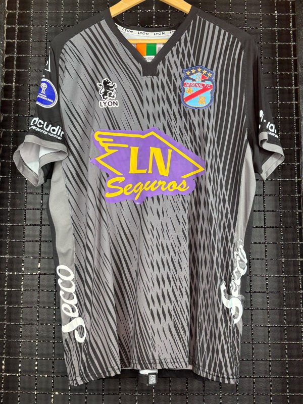 Camisa Arsenal de Sarandi – ARG Lyon Sul-Americana Rivero goleiro